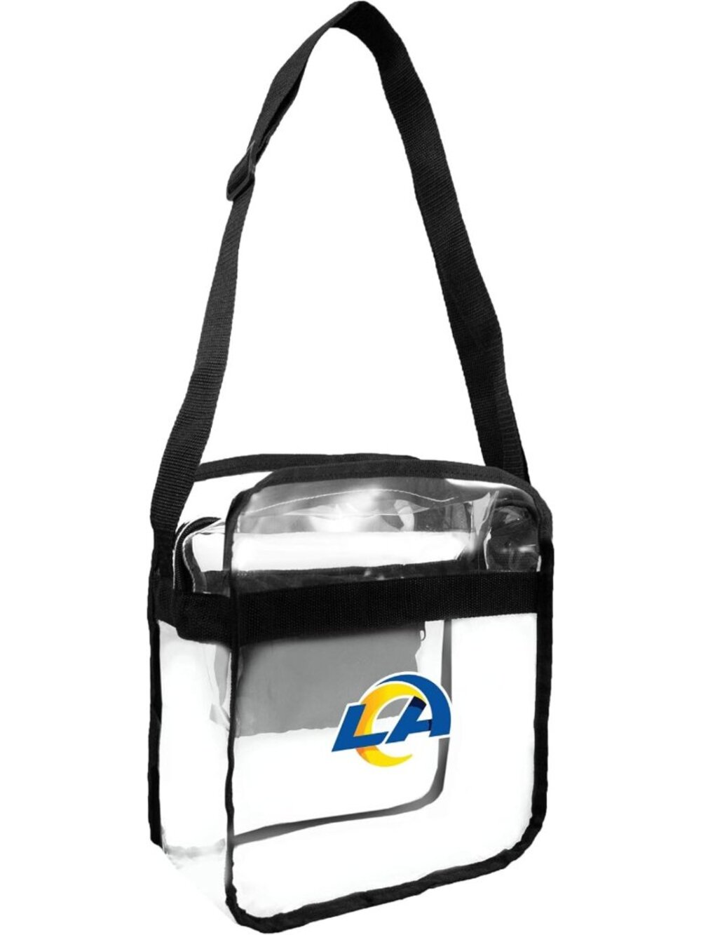 Clear NFL Crossbody Bag | Stadium Approved Carryall | Team Spirit Accessory